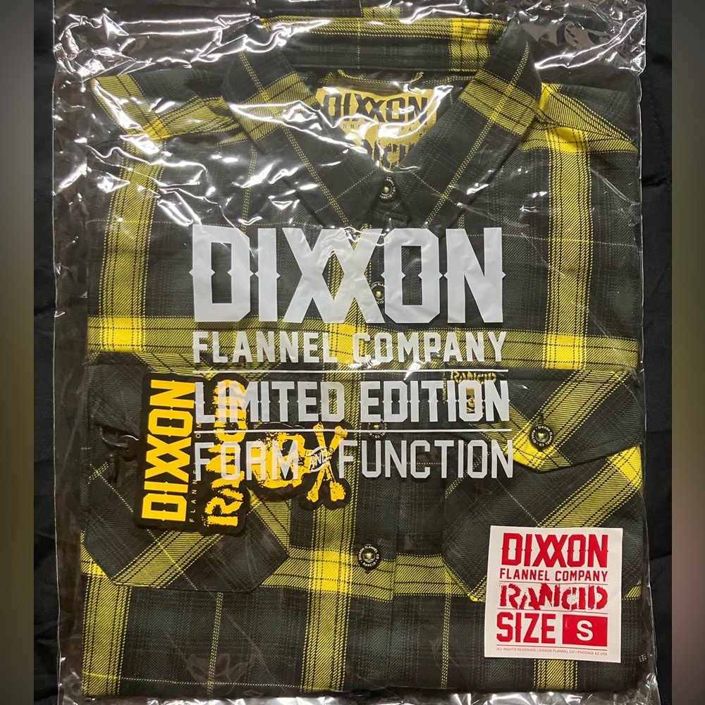 New DIXXON The Rancid Flannel Women’s BNIB - Picture 2 of 2